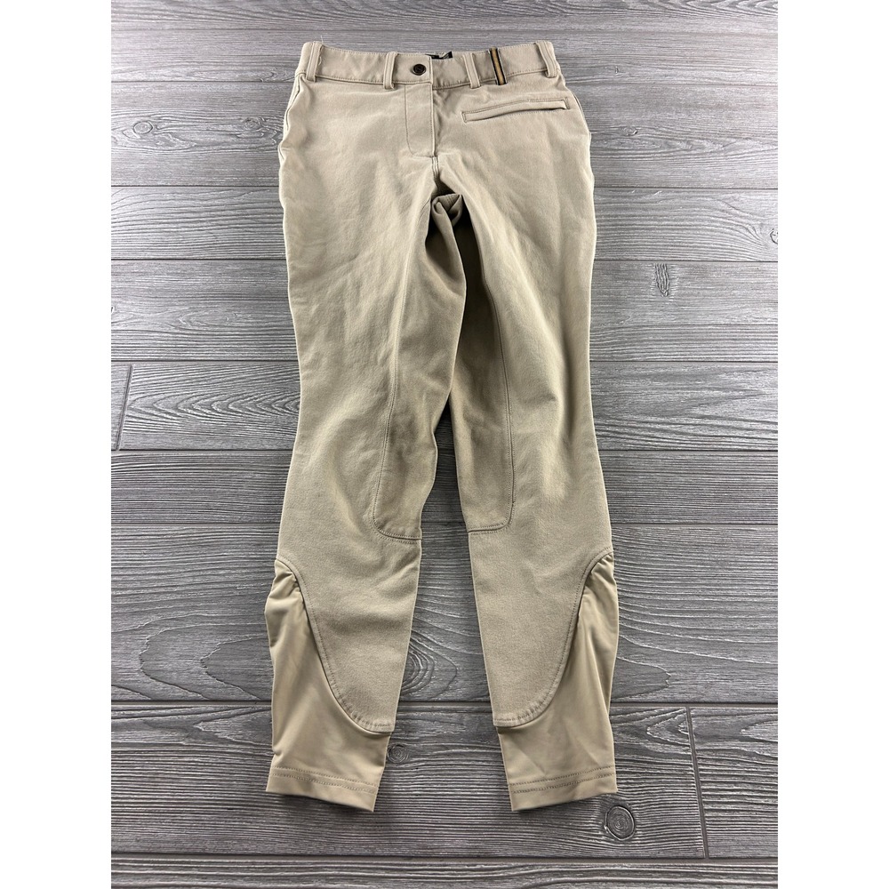 Noble Outfitters Signature Breech Full Seat Equestrian Pants Tan US 22R Regular